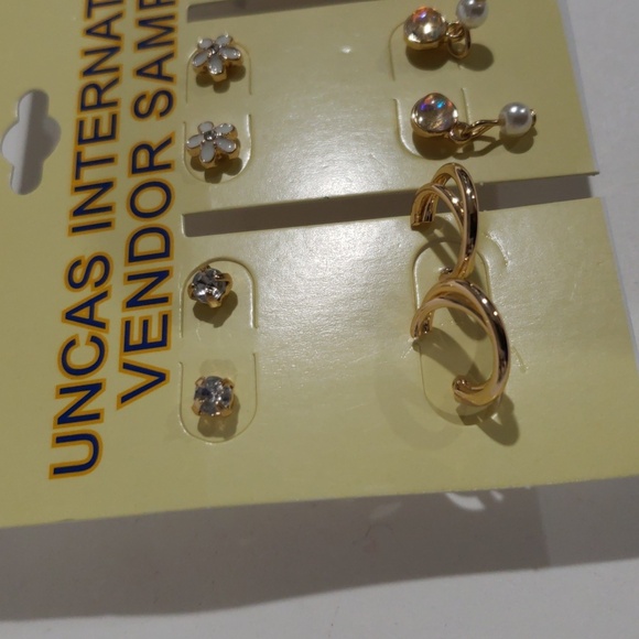 UNCAS International Set of 6 Earrings - Trendy & Stylish Jewelry - Women's - Picture 4 of 12